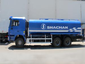 Wholesale 336hp Water Tank Truck SHACMAN F3000 Blue Water Capital Trucking 6x4 EuroV from china suppliers
