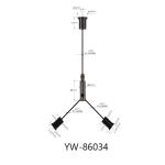 Cable Loop Double Screws Terminals Stainless Steel Wire Rope Fitting YW86031