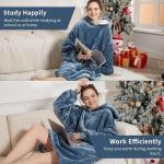 Various Colors Hooded Wearable Blanket As Birthday Gifts For Women