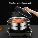 Hot Selling Cookware Cooking Food Steamer Stainless Steel Steamer Pot Kitchen