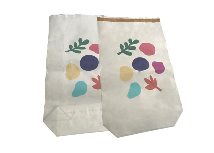 Custom Heat Sealed Paper Bags 20kg For Water Soluble Fertilizer Packing