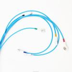 ECG Medical Cables 4.0mm ECG Snap To 2.54 Connector Medical Wire