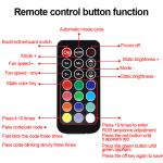 Universal ABS Car Interior LED Lights Waterproof 56CM Car Flash Strobe Light