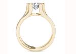 Yellow Gold 126PCS Diamond Engagement Wedding Rings 1.26CT Total Weight