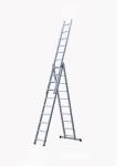 Outdoor Aluminum Extension Ladder 3x10 With Non Marring Feet Slip Resistant