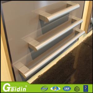 Wholesale kitchen accessories dresser interior foggy siver aluminum furniture handle from china suppliers