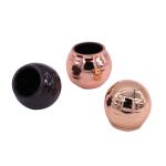 25mm * 30.8mm Bottle Diameter Zamac Perfume Cap , Metal Perfume Cap