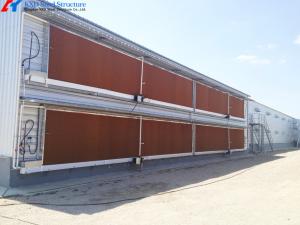 Wholesale Prefabricated Steel Structure Broiler Poultry House Close House Chicken Farm from china suppliers
