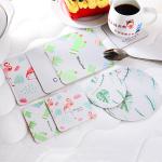Absorbent Paper Promotional Drink Coasters / Custom Round Coasters For Drinks