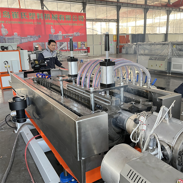 Large Diameter Corrugated Pipe Extrusion Line For Agriculture / Industry