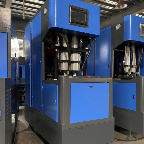 100 KN Semi Automatic Plastic Injection Blow Molding Machine for 600ml PET