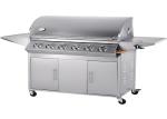Factory price 430 stainless steel cooking grates Gas BBQ Grill with heat