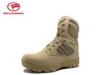 Suede Leather Waterproof Hunting Boots , Knee High Lace Up Mens Camouflage