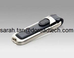 Wholesale High Speed USB3.0 Leather USB Pen Drive with Free LOGO Printing from china suppliers