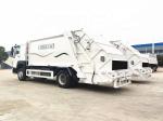 HOWO 15m3 Refuse Garbage Compactor Truck , Waste Compactor Vehicle Euro 3