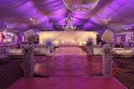 30m Width 1000 Guests Capacity Outdoor Event Tent White Lining Curtain For