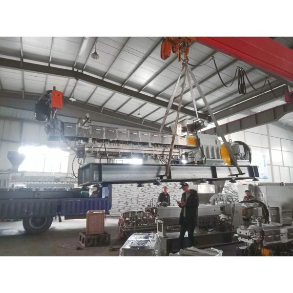 50-160mm PVC PET ABS Pellet Plastic Granule Making Machine Production Line for Granulating