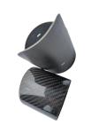 Large Diameter Wrapped Carbon Fiber Tube For Automobile Exhaust Pipe