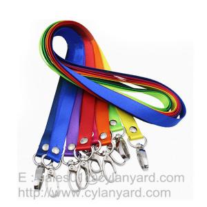Wholesale Personalized nylon lanyard with your logo print, small wholesale lot nylon neck straps from china suppliers