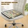 Buy cheap Stones Far Infrared Amethyst Mat FIR PEMF Photon Jade Tourmaline Heating Pad from wholesalers