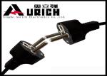 3 Pole 3 Wire European Power Cord For Printer / Electric Kettle / Electric