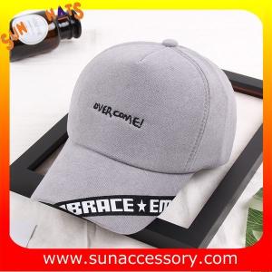 Wholesale QF17044 Sun Accessory customized 5 panel baseball cap, Fashion ball cap for girls from china suppliers