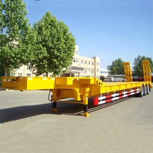 Wholesale China New Tri Axle Low Loader Tractor Truck Trailer from china suppliers