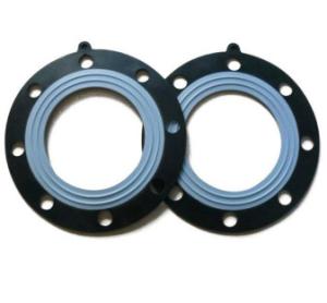 Wholesale Rigidity Compression Rubber Flange Gasket Compound Encapsulated EPDM Gasket from china suppliers