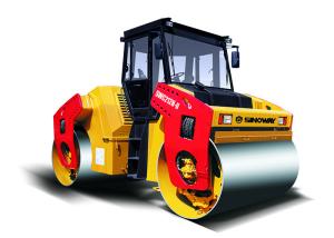 Wholesale 12 ton Hydrostatic Transmission Double Drum Vibratory Road Roller for road building from china suppliers