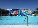 1 People Play Water Park Slide Games Equipment Fiberglass Water Slide Set
