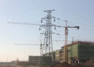 Wholesale 10 - 750KV Transmission Steel Tower Double Circuit Galvanizated / Painted Surface Treatment from china suppliers
