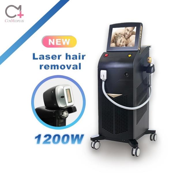 Stationary 1000W Diodo Laser Hair Removal Machine 808nm 755 1064 with Cooling