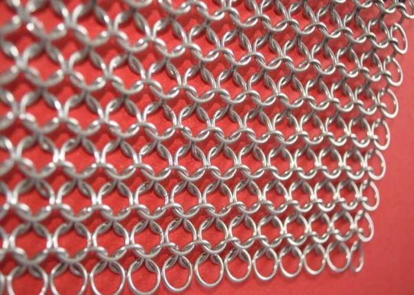 Polishing Surface Stainless Steel Pot Scrubber , Wire Mesh Scrubber For