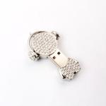 Cute Musician Necklace 16gb Crystal Usb Stick 20mbs