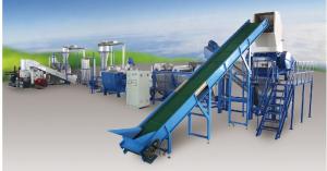 Wholesale Pp Pe Film PET Recycling Line Saving Water , Plastic Washing And Drying Machine from china suppliers