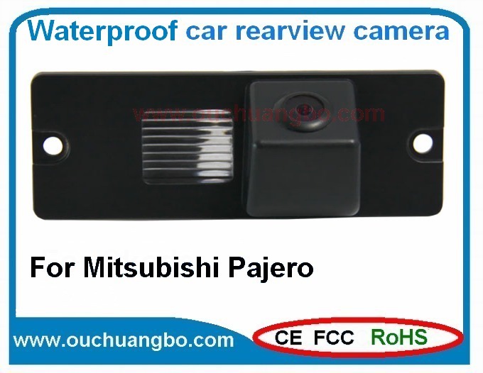 Ouchuangbo night waterproof rear camera for Mitsubishi Pajero OV7950 /MT136 /FCCD OCB-T6