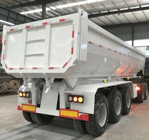 Wholesale Heavy Duty Semi Trailer Tipper Semi Trailer 60 tons 80tons Dump Truck Semi Trailer from china suppliers