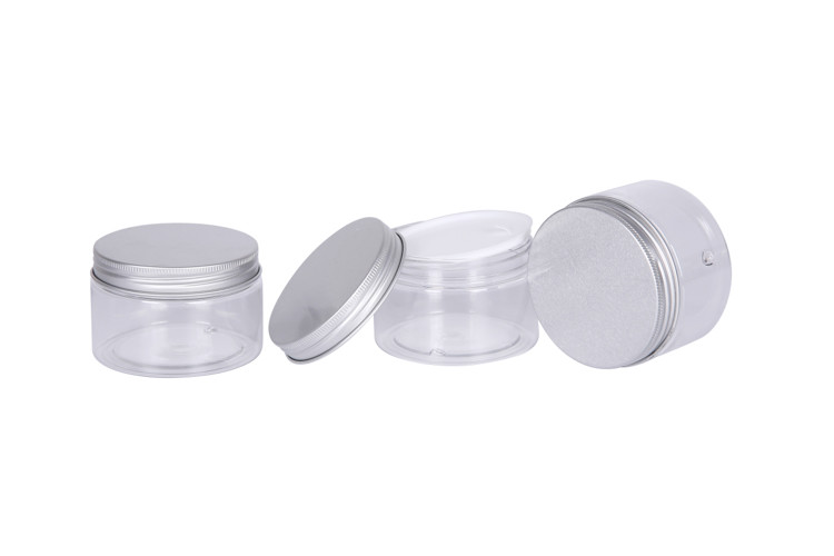 120g Customized Color And Logo Skin Care Packaging Aluminum Lid Cream Jar UKC23