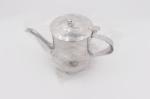 32oz Unique design silver anti side Leakage oiler stainless steel oil pot