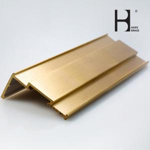 Wholesale Rustproof Brass Extrusion Profiles , C38000 Copper Frame Profile from china suppliers