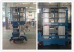 300kg Capacity Aerial Vertical Mast Lift Four Mast 14 Meter For Two Men