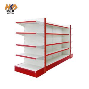 Wholesale Supermarket Store Shelf Convenience Store Gondola Rack Display Steel Groceries Shelves from china suppliers