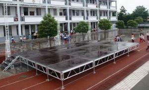 Wholesale Waterproof Movable Stage Platform , Folding Stage Aluminum T6082-T6 from china suppliers