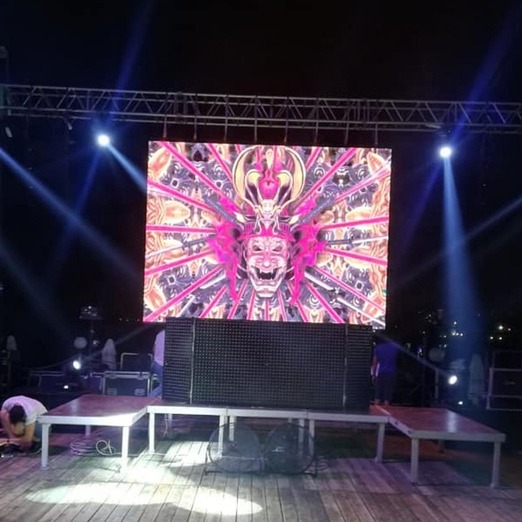 Full Color Outdoor Rental LED Screen , P6mm Mobile Led Screen Hire