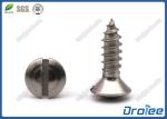 18-8 Stainless Steel Slotted Oval Head Self-tapping Sheet Metal Screw