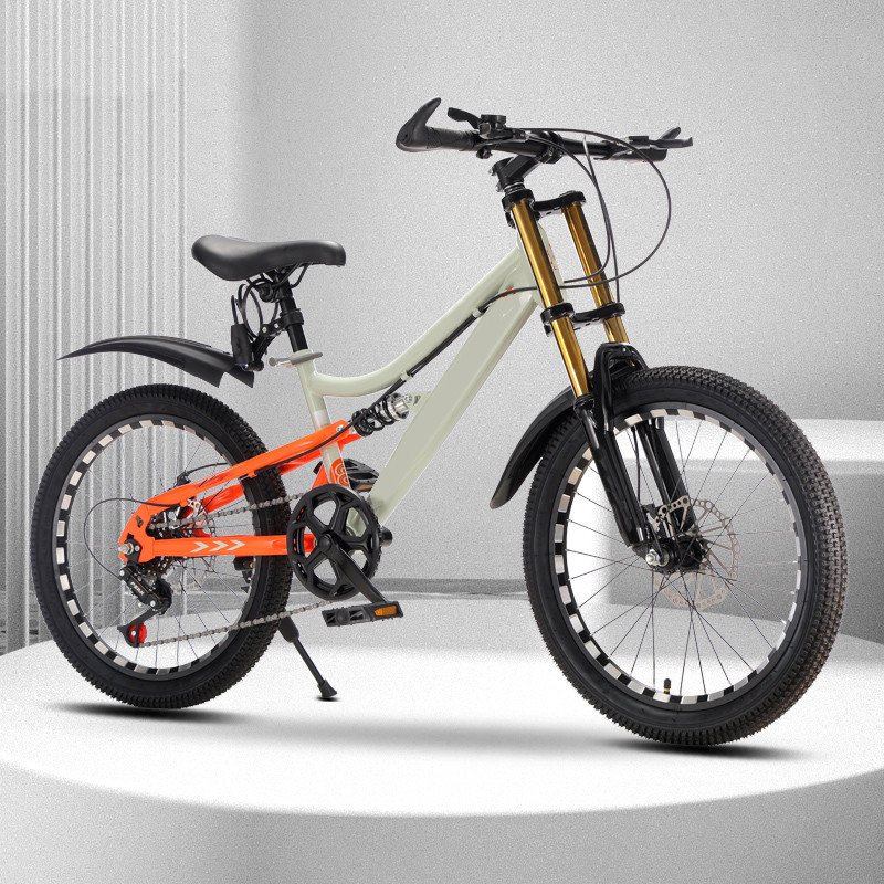 High Carbon Steel Mtb Mountain Bikes Disc Brakes For 7 Speed Mountain Dual Shock Absorbers