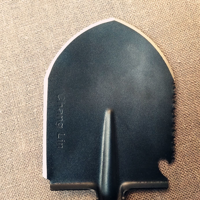 Professional quality Outdoor Folding shovel with powder coated surface,, this is the real tool not joy