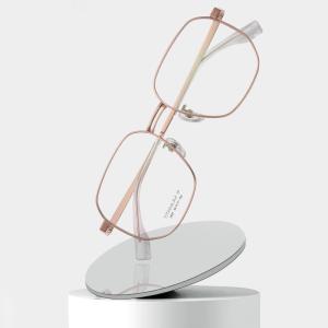 Wholesale CE Pure Titanium Glasses Frames Square Full Optical 3 Color For Men from china suppliers
