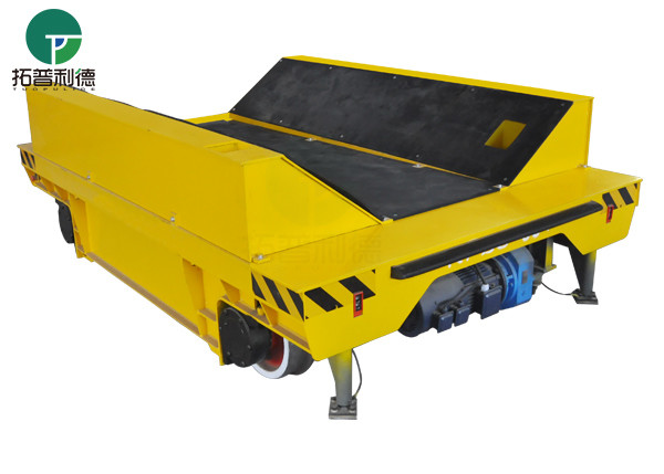 Steel Factory Workshop Trackless Copper Coil Transfer Trailer