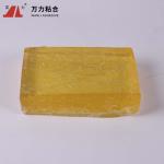 Solid Hot Melt Pressure Sensitive Adhesives 9500 Cps Yellow Clear Hot Glue TPR